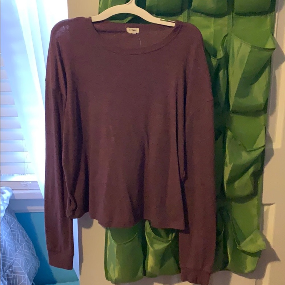Long sleeved shirt